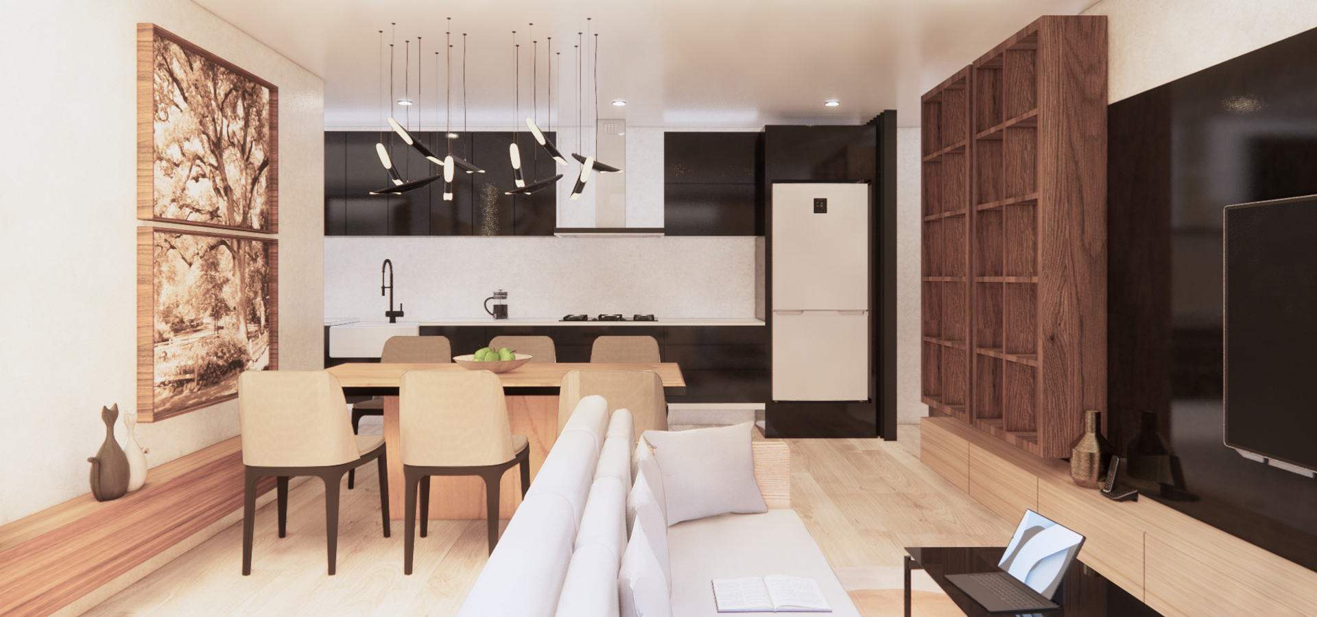 Apartments T1-B